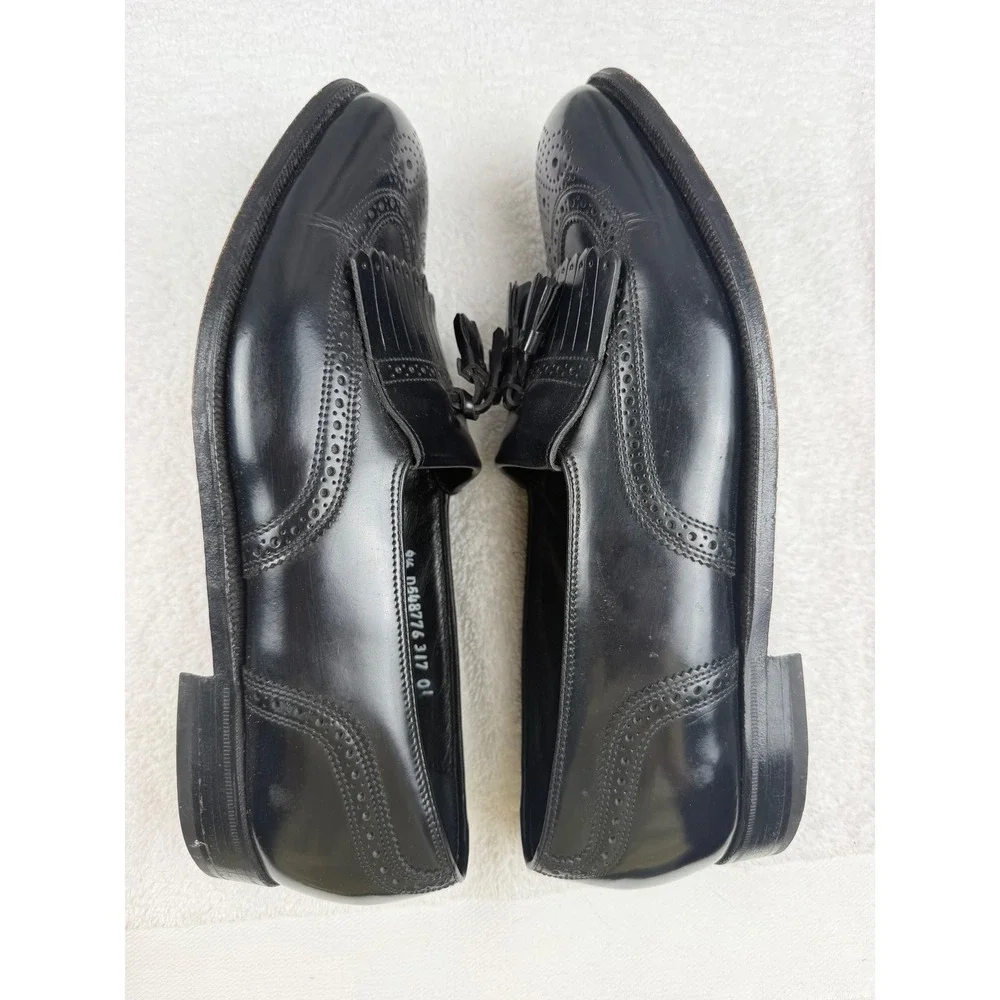 Florsheim black leather
